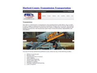 Harford County TransmissionSpecialist