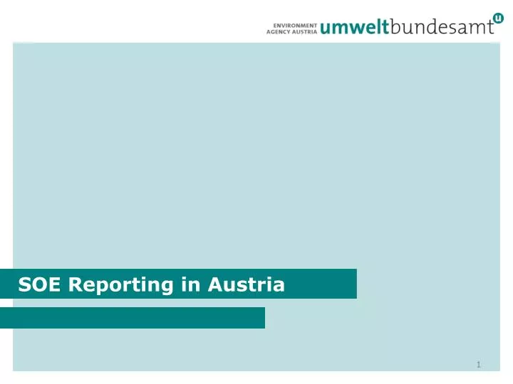 soe reporting in austria