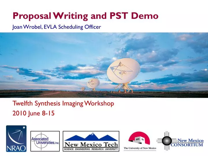 proposal writing and pst demo
