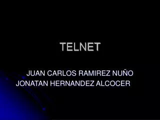 telnet