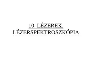 10 l zerek l zerspektroszk pia