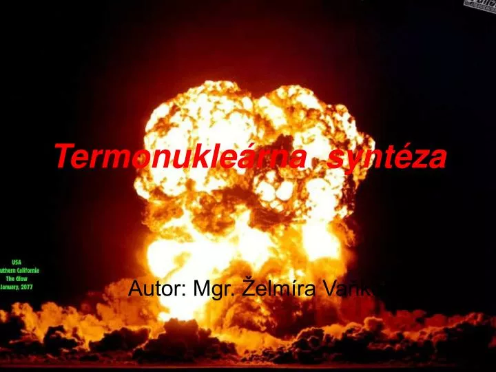 termonukle rna synt za