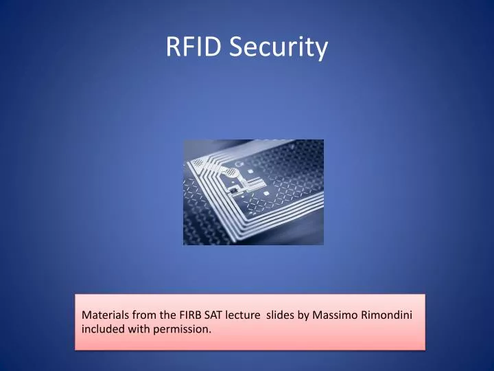 rfid security