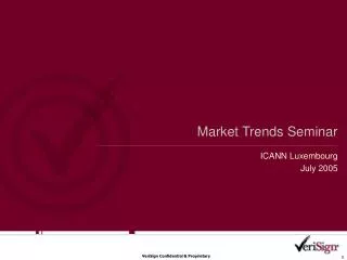Market Trends Seminar