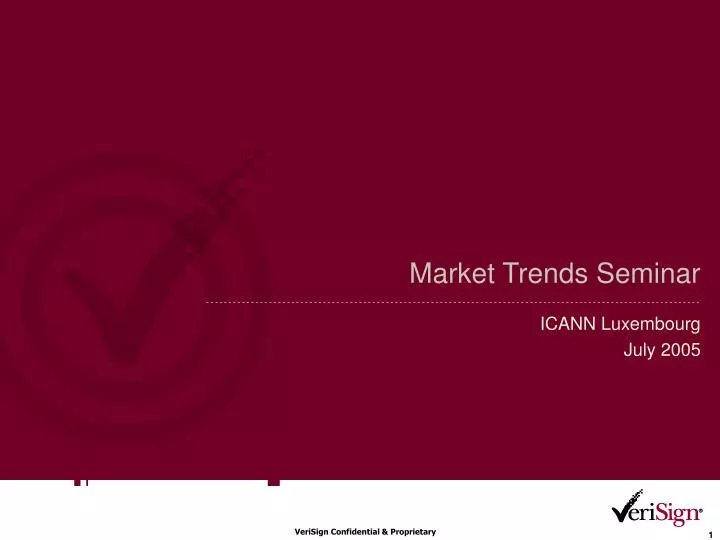 market trends seminar