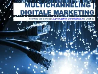 multichanneling digitale marketing