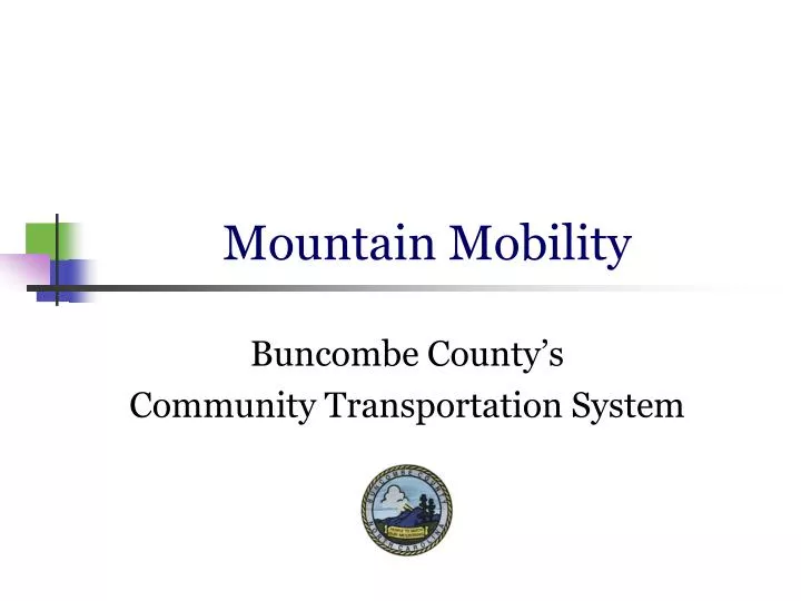 mountain mobility
