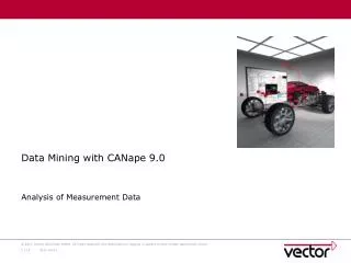Data Mining with CANape 9.0