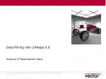 Data Mining with CANape 9.0 - slide 1
