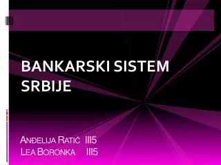 a n elija rati iii5 lea boronka iii5