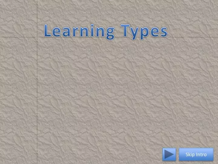 learning types