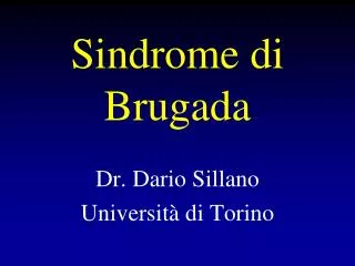sindrome di brugada