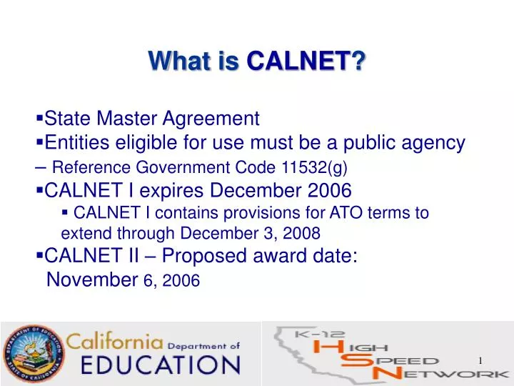 what is calnet