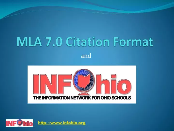 mla 7 0 citation format