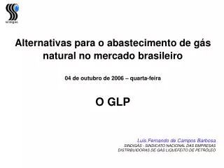 Alternativas para o abastecimento de gás natural no mercado brasileiro