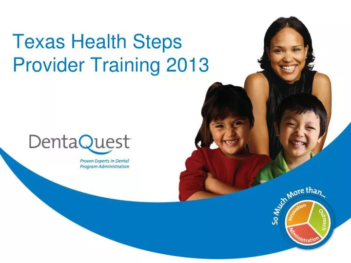texas health steps provider training 2013