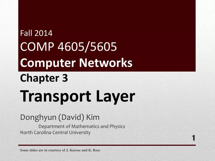 fall 2014 comp 4605 5605 computer networks