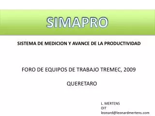 simapro