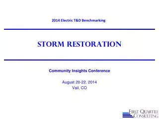 Storm Restoration