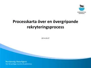 processkarta ver en vergripande rekryteringsprocess