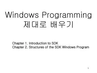 windows programming