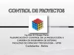 CONTROL DE PROYECTOS - slide 1