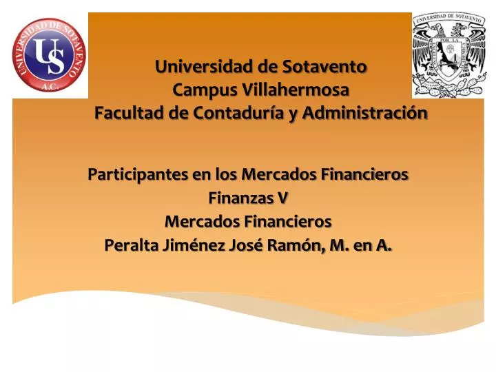 universidad de sotavento campus villahermosa facultad de contadur a y administraci n