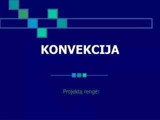 konvekcija