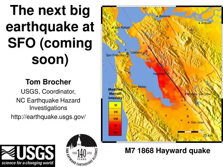 the next big earthquake at sfo coming soon