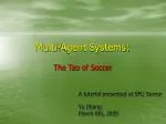 Multi-Agent Systems: - slide 1