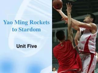 Yao Ming Rockets to Stardom