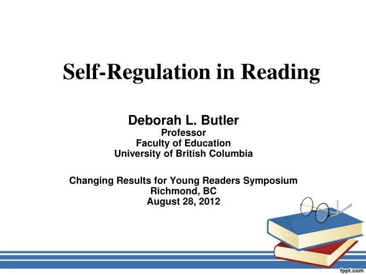 self regulation in reading