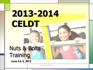 2013-2014 CELDT