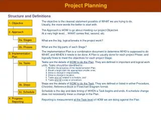 Project Planning