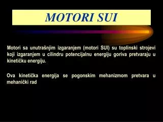 motori sui