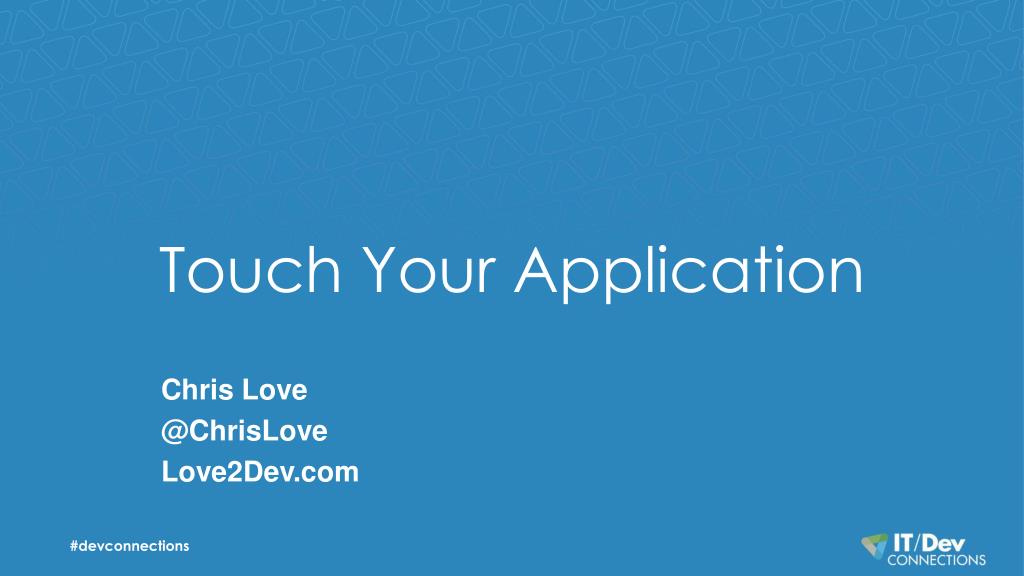PPT - Touch Your Application: High-Performance Web Development Guide ...