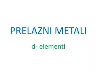 prelazni metali