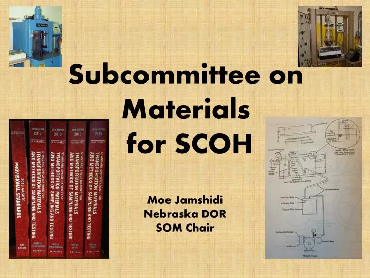 subcommittee on materials for scoh