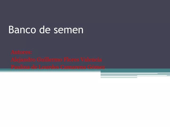 banco de semen