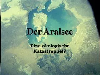 der aralsee