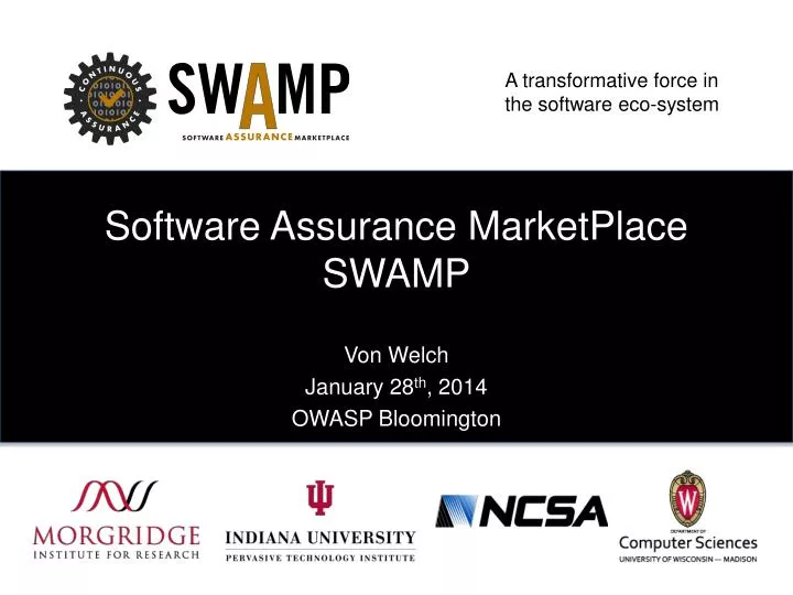 software assurance marketplace swamp