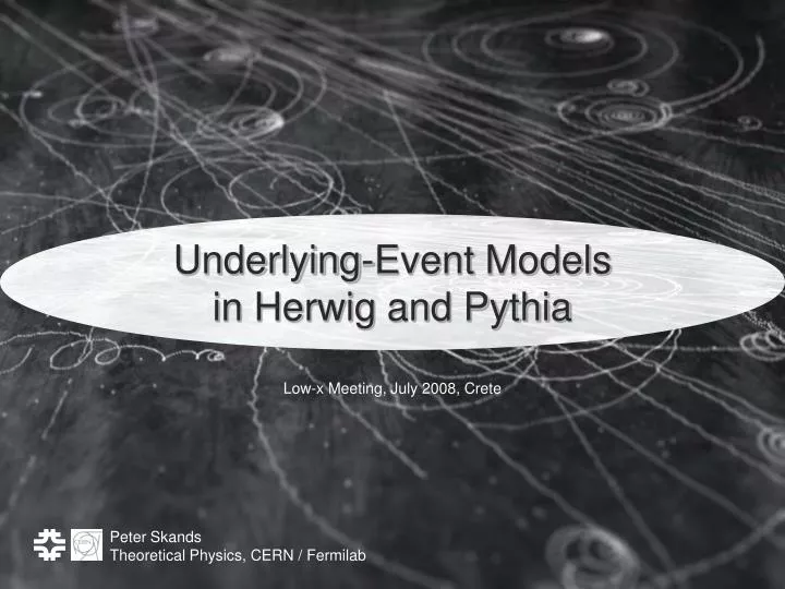 underlying event models in herwig and pythia