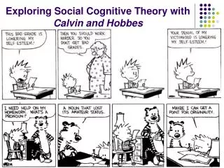 Exploring Social Cognitive Theory with Calvin and Hobbes