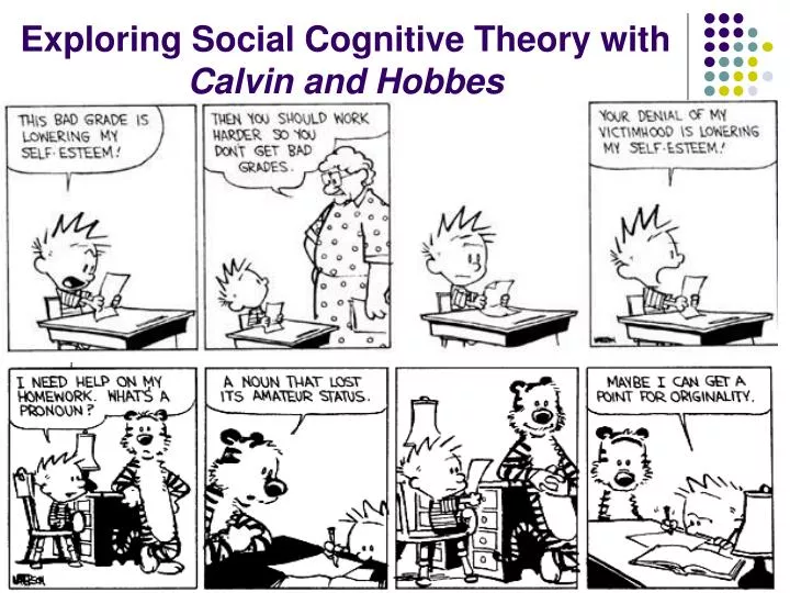 exploring social cognitive theory with calvin and hobbes