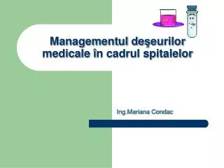 managementul de eurilor medicale n cadrul spitalelor