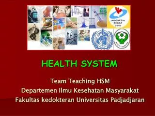 HEALTH SYSTEM