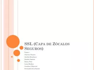 ssl capa de z calos seguros