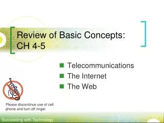 review of basic concepts ch 4 5