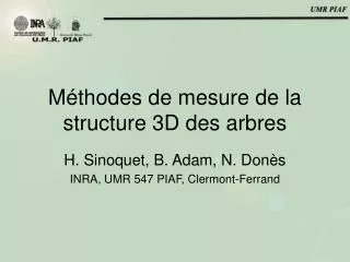 m thodes de mesure de la structure 3d des arbres