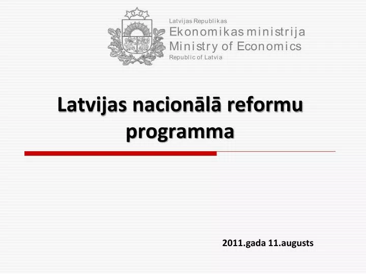 latvijas nacion l reformu programma